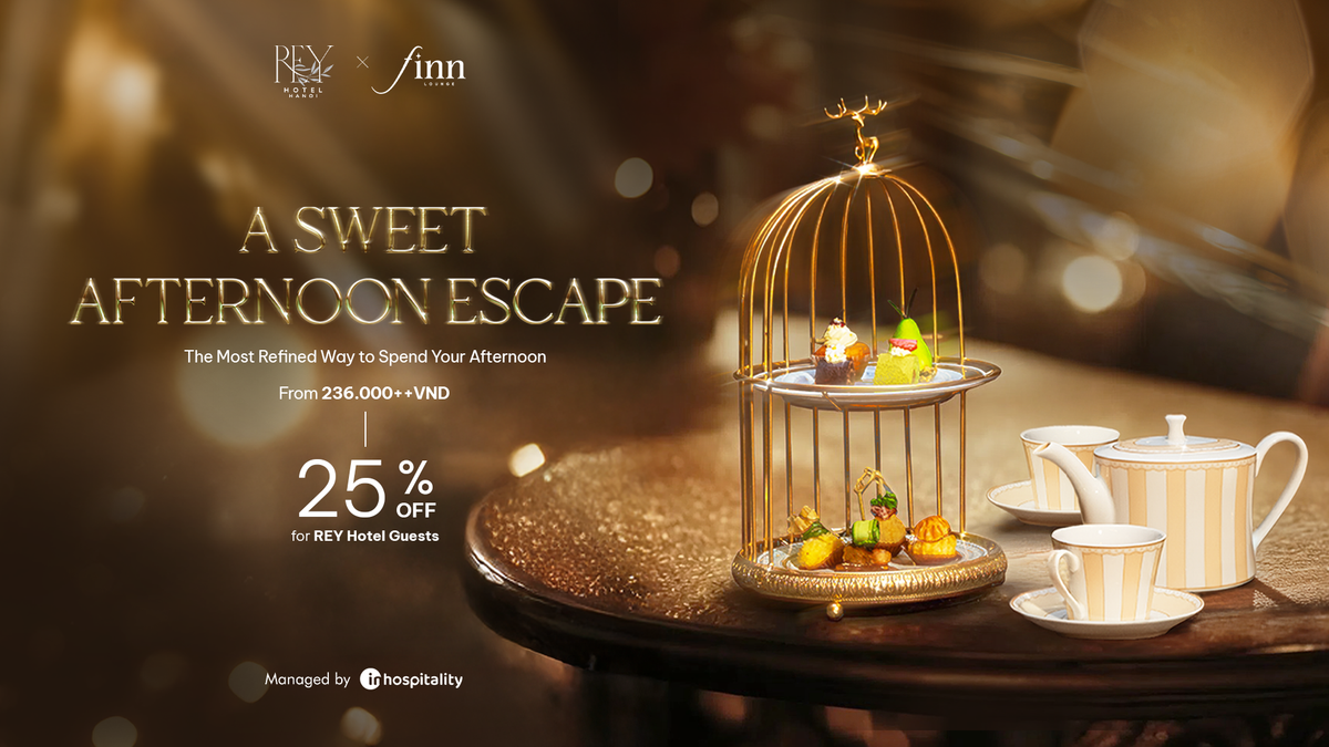 Trà Chiều Ưu đãi giảm 25%